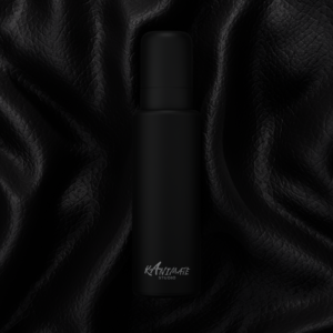 Deodorant displayed on leather cloth