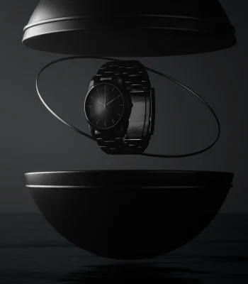 Black Watch displayed in a Cave with simple props